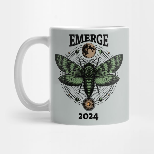 Emerge 2024-Celestial Cicada by SunGraphicsLab